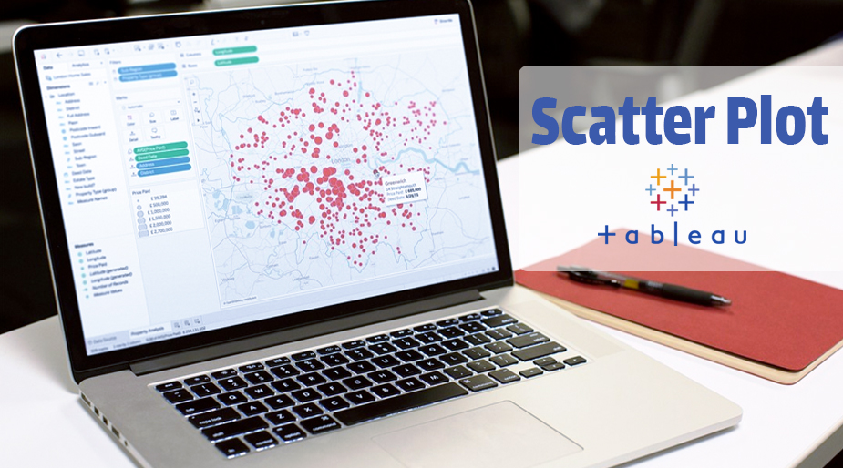 ایجاد نمودارهای پراکندگی (Scatter Plot) در نرم افزار تبلو - داده کاوی ویستا