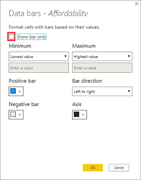 استفاده از قالب بندی شرطی یا Conditional Formatting در جداول پاور بی آی - داده کاوی ویستا