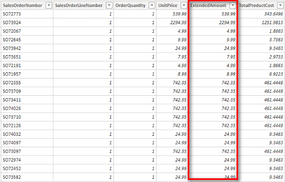 مدل داده ای در نرم افزار پاور بی آی (Data Model in Power BI) -VISTA