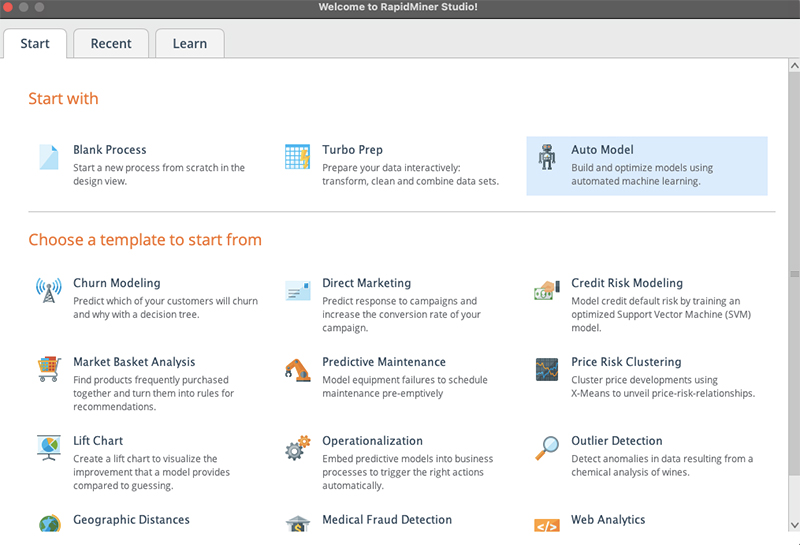 Data mining with Rapidminer - VISTA