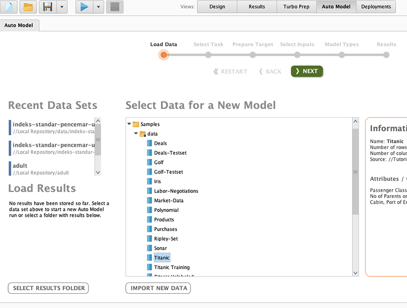 Data mining with Rapidminer - VISTA