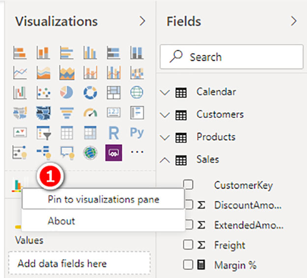 Dual Axes in Power BI - داده کاوی ویستا