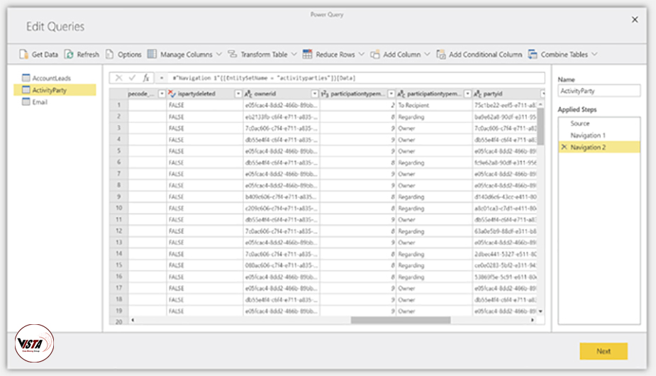 آمادگی داده های ETL در Power BI همراه با جریان داده ها - داده کاوی ویستا