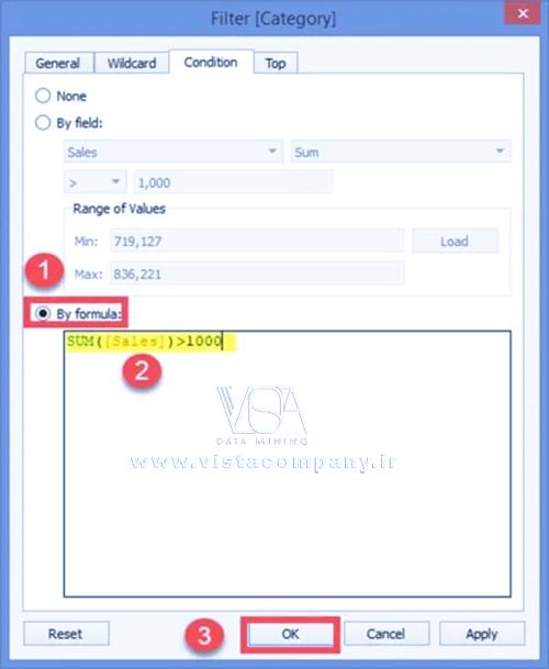 Extract filters در Tableau - داده کاوی ویستا