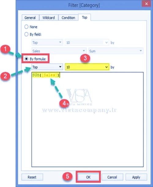 Extract filters در Tableau - داده کاوی ویستا