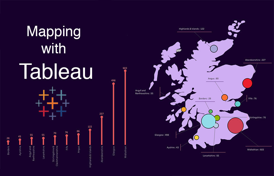 مراحل ترسیم نقشه با Tableau - داده کاوی ویستا