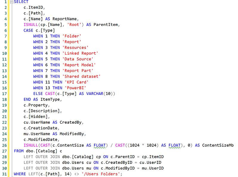 اندازه مدل ها در Power BI Report Server - داده کاوی ویستا