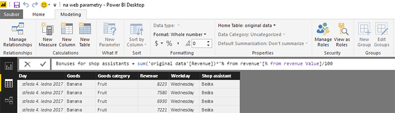 ایجاد پارامتر (Parameter) در تصاویر Power BI - داده کاوی ویستا