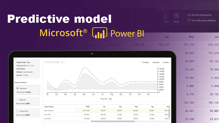 مدل پیش بینی در Power BI - داده کاوی ویستا