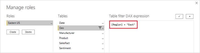 Row level Security in Power BI - داده کاوی ویستا