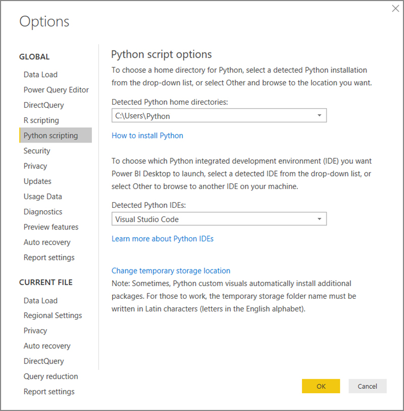 اسکریپت های پایتون را در Power BI Desktop اجرا کنید - داده کاوی ویستا