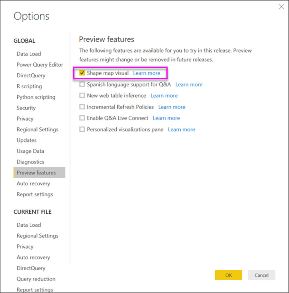 ایجاد تجسم Shape Map در Power BI Desktop - داده کاوی ویستا