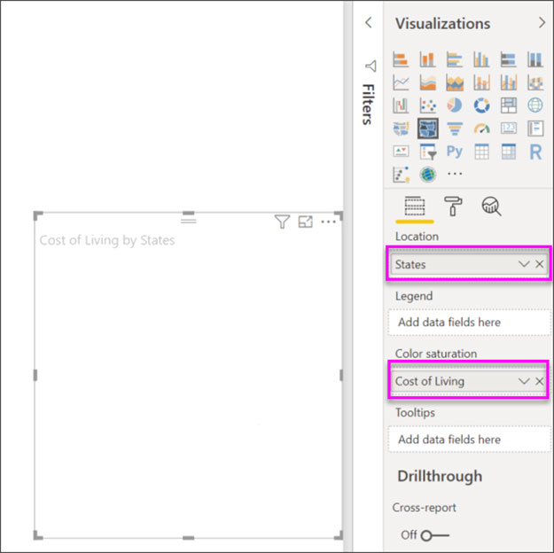 ایجاد تجسم Shape Map در Power BI Desktop - داده کاوی ویستا