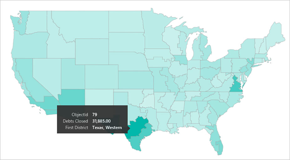 ایجاد تجسم Shape Map در Power BI Desktop - داده کاوی ویستا