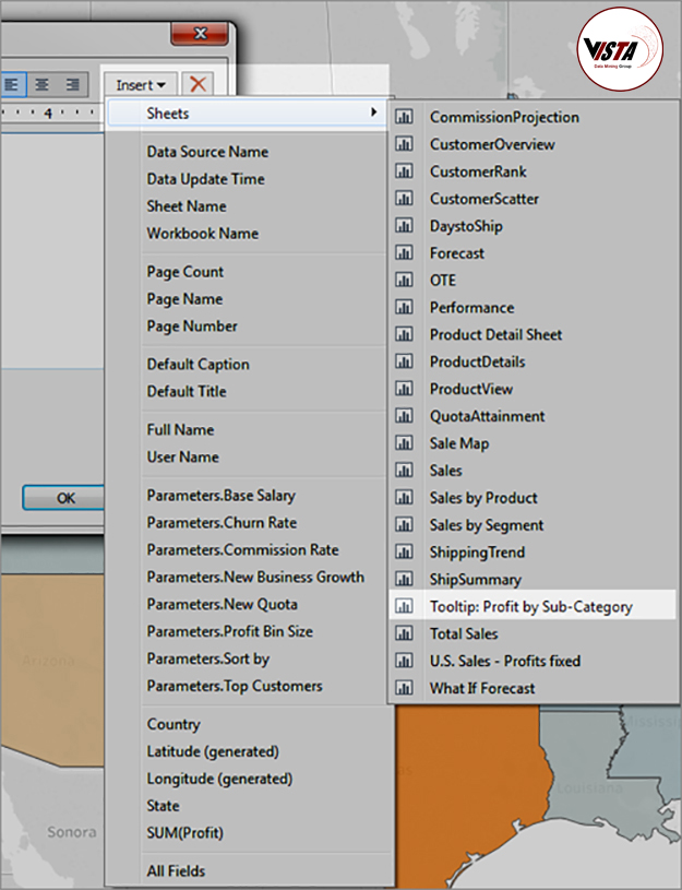 Tooltip in Tableau - داده کاوی ویستا