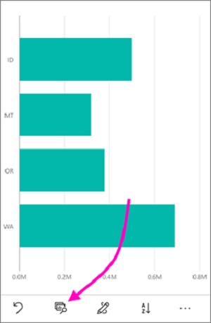 گزارشات در Power BI Mobile- داده کاوی ویستا