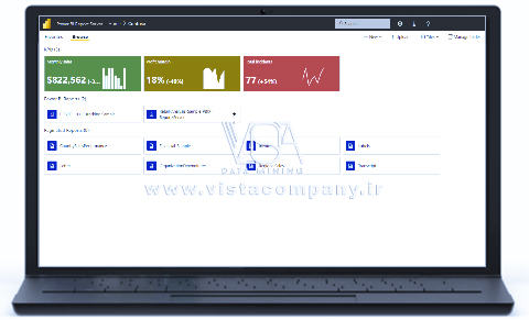 Power BI Report Server - داده کاوی ویستا