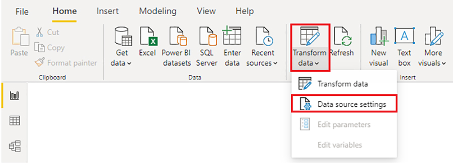 دریافت داده ها از منبع داده رابطه ای در Power BI - داده کاوی ویستا