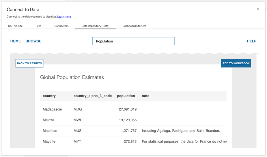 tableau-Data-repository-VISTA