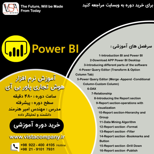 دوره آموزشی Power BI