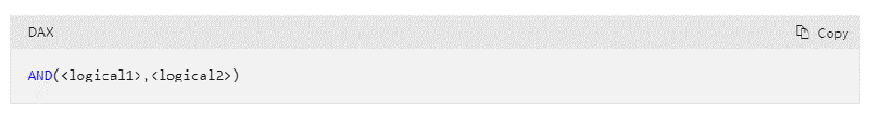 نحوه وارد کردن تابع AND  در Power BI - داده اوی ویستا
