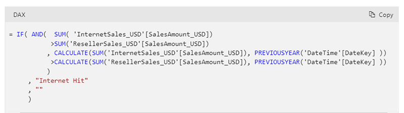 نحوه وارد کردن تابع AND  در Power BI - داده اوی ویستا