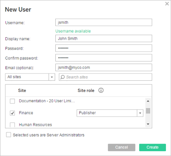 کاربران را به Tableau Server اضافه کنید - داده کاوی ویستا