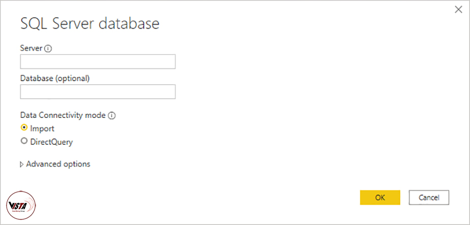 از طریق Power BI به Microsoft SQL Server متصل شوید - داده کاوی ویستا