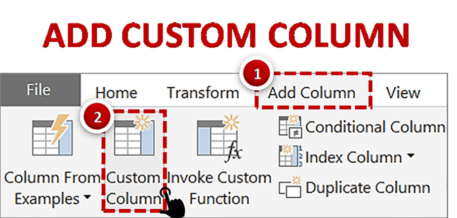 ایجاد ستون سفارشی (Custom Column) در Power BI - داده کاوی ویستا