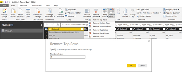 استخراج، تبدیل و بارگذاری داده ها (ETL) در Power BI Desktop - داده کاوی ویستا