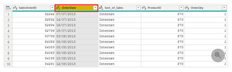 ارزیابی و تغییر انواع داده های ستون در Power BI - داده کاوی ویستا