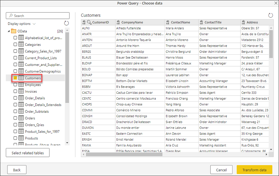 رابط کاربری Power Query در نرم افزار Power BI - داده کاوی ویستا