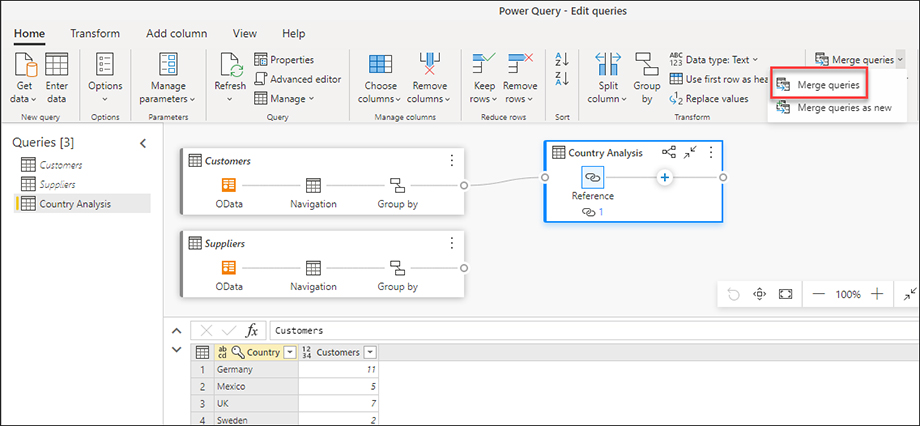 رابط کاربری Power Query در نرم افزار Power BI - داده کاوی ویستا