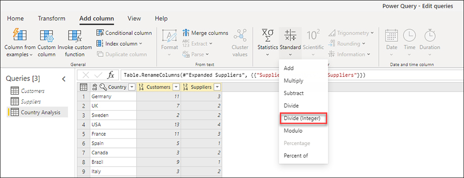 رابط کاربری Power Query در نرم افزار Power BI - داده کاوی ویستا