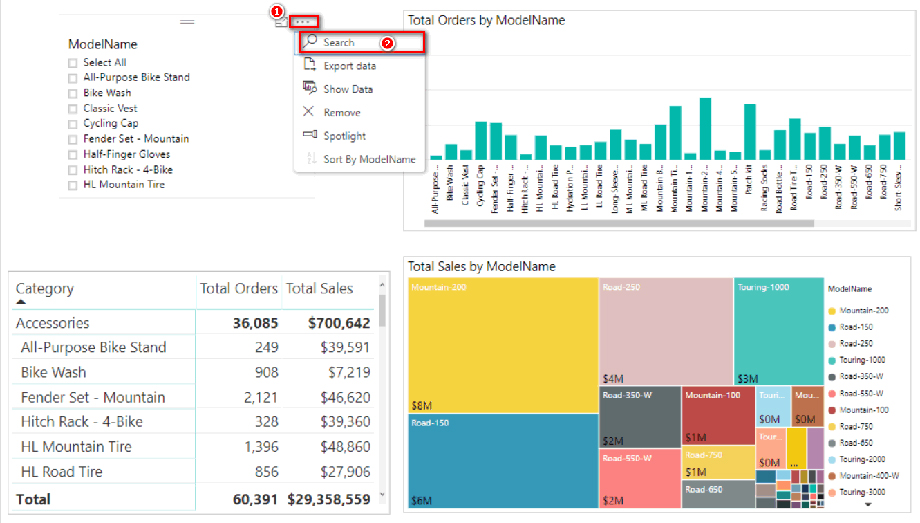 نحوه فیلتر متن در Power BI - داده کاوی ویستا