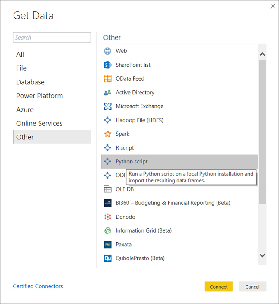 استفاده از پایتون در Power BI Desktop - داده کاوی ویستا