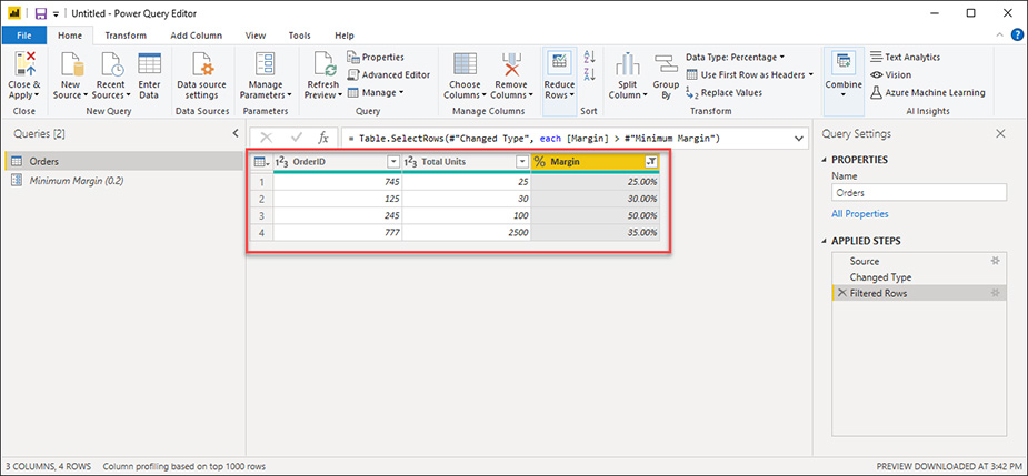 استفاده از پارامتر (Parameter) در نرم افزار Power BI - داده کاوی ویستا