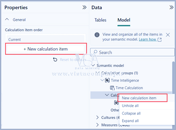 ایجاد گروه های محاسباتی Calculation Groups در Power BI - داده کاوی ویستا