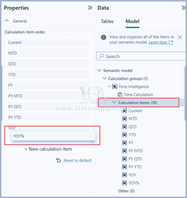 ایجاد گروه های محاسباتی Calculation Groups در Power BI - داده کاوی ویستا