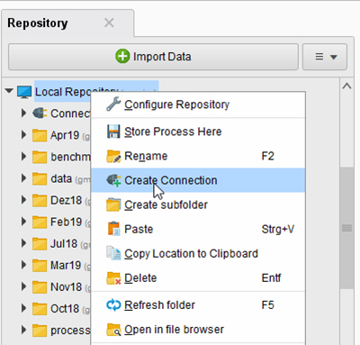 اتصال به پایگاه داده در Rapidminer - داده کاوی ویستا