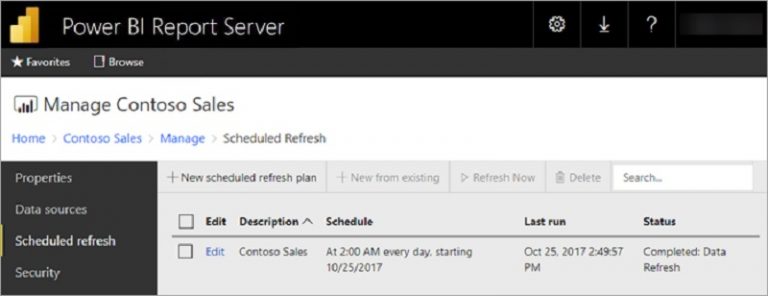 پیکربندی Power BI Report server - داده کاوی ویستا