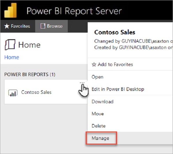 پیکربندی Power BI Report server - داده کاوی ویستا