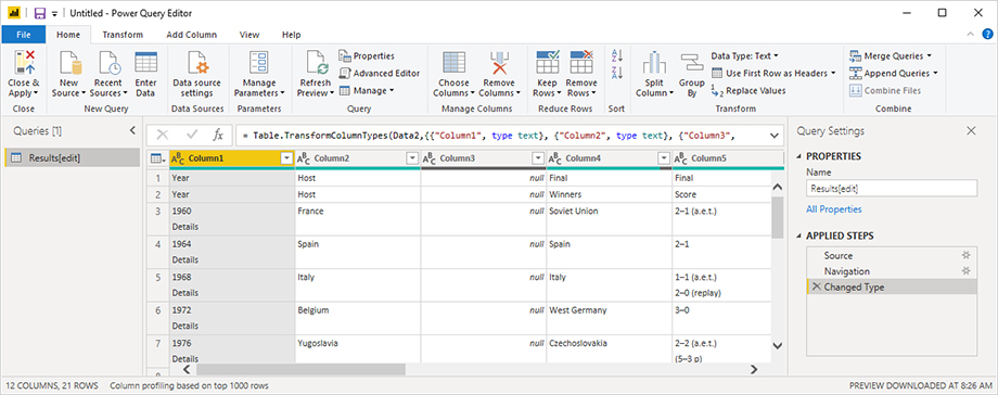 تجزیه و تحلیل داده های صفحه وب با استفاده از Power BI Desktop - داده کاوی ویستا