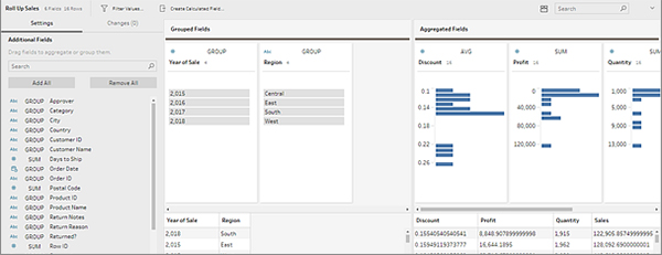 اتحاد داده‌ها در Tableau prep