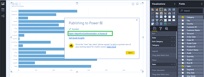 ایجاد داشبورد در Power BI – داده کاوی ویستا