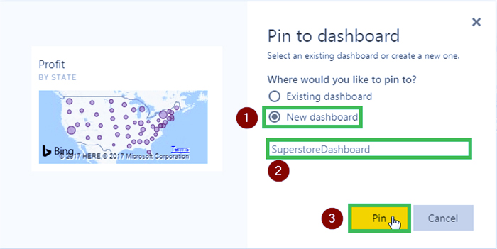 ایجاد داشبورد در Power BI – داده کاوی ویستا