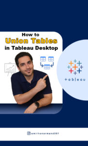 ویدیوی آموزشی Union Tables در Tableau Desktop