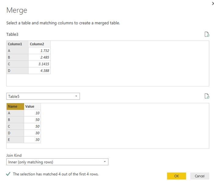 ترکیب چندین جدول در Power BI - داده کاوی ویستا