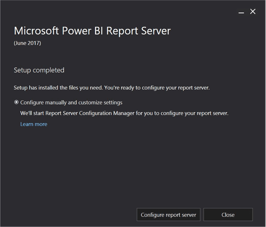 نصب و پیکر بندی  Report server power BI - داده کاوی ویستا