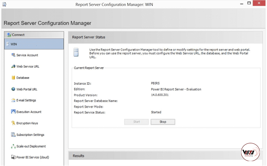 نصب و پیکر بندی  Report server power BI - داده کاوی ویستا